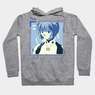 Cute Rei Ayanami - evangelion system Hoodie